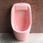 High Quality Manual Flush Bathroom Waterless Wall Mounted Ceramic Male Pissing Toilet Urinal for boys Sale Top White OEM