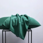 High quality pillowcase solid 100% polyester bedroom pillow cover sets