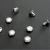 Import high quality shiny plain rivet with different finishing for leather garment from China