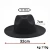 Import High Quality Solid Color Classic Daily Life Cotton Flat Hat Party Fashion Cowboy Hat from China