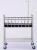 Import High quality stainless steel hospital baby crib with 4 wheels from China