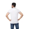 High Quality Summer Mens T-Shirt 100% Pique Cotton Knitted Fabric Custom Logo Print Blank Plain Plus Size