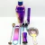 Import High Quality Unique Custom Logo Perfect Home Bar Colorful Rainbow Plated Stainless Steel Cocktail shaker set Bartender kit from Hong Kong