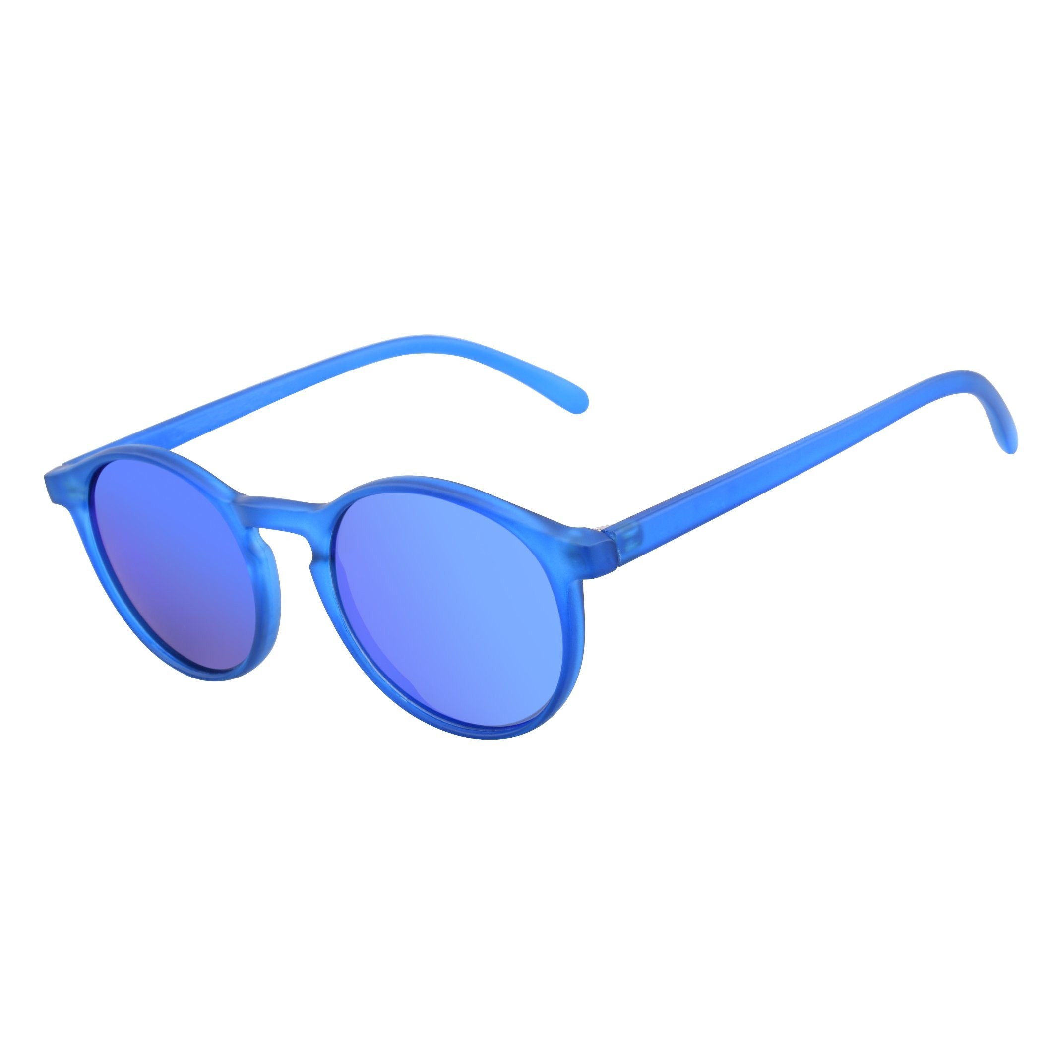 High Quality UV400 Tac Polarized Lens PC Round Frame Night Driving Vision Glasses Sport Polarized Sunglasses