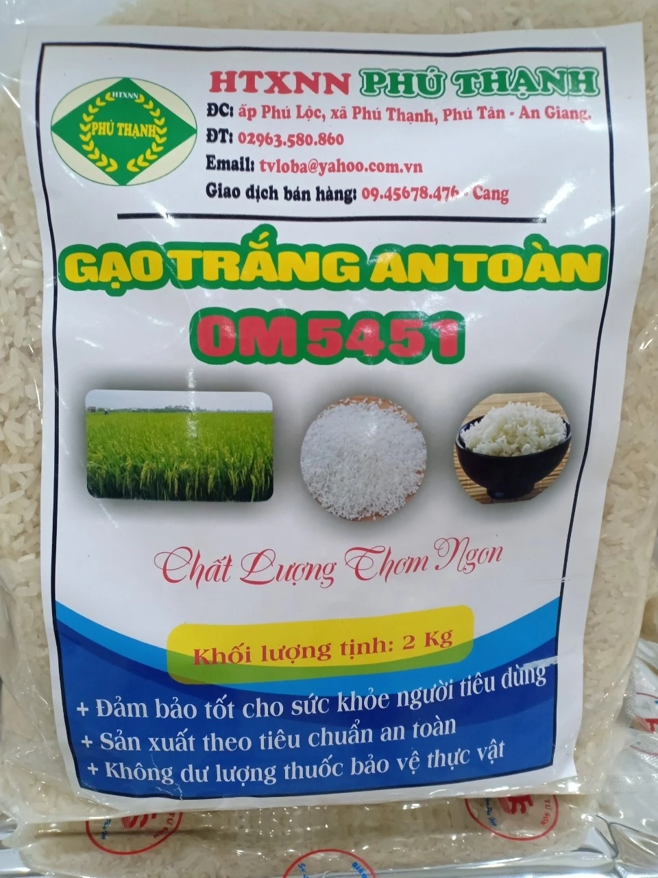 High Quality Vietnam Long Grain White Rice 5% broken (OM5451)