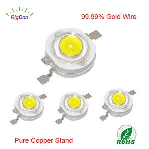 High Quality White Light Emitting Diodes 1W SMD High Power LED