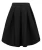 Import High Quality Woman High Waisted A-Line Flare Pocket Pleated Midi Skirt from China
