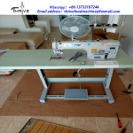 High speed computer lockstitch industrial sewing machine/Hot Sale household sewing machine table stand/sewing machine