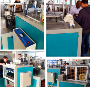 High Speed Paper Lid Forming Machine for Making Paper Cup