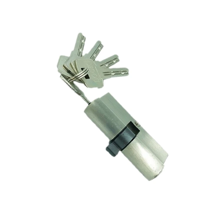 High standard zinc alloy waterproof double door lock cylinder with key