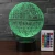 Import Home Decoration Death Star Table Lamp Led 3d Ball Night Light Acrylic Death Star Light from China