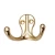 Import Home Decoration Wall Mounted Double Bronze Wall Hooks from Pakistan