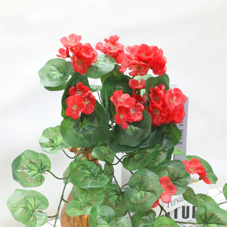 Home Garden Decorative DIY Green and Flowers Artificial Plants for Decoration