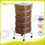 Import Home office Storage trolley drawer cabinet 5-tier plastic drawer from Taiwan