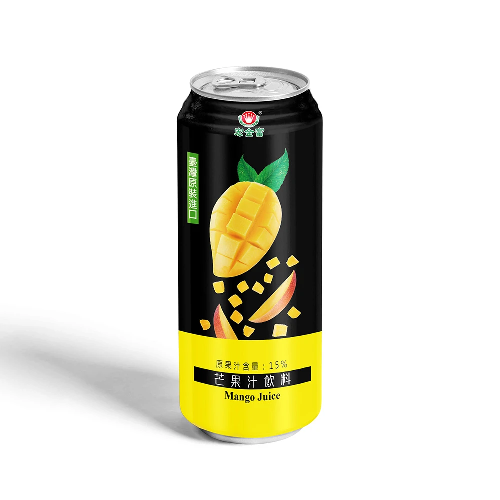Hong Jinfu Passion Fruit flavour juice 490ml Aluminum can
