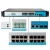 Import Hongrui factory wholesale switch network hub price 16 ports with 2 gigabit combo sfp from China