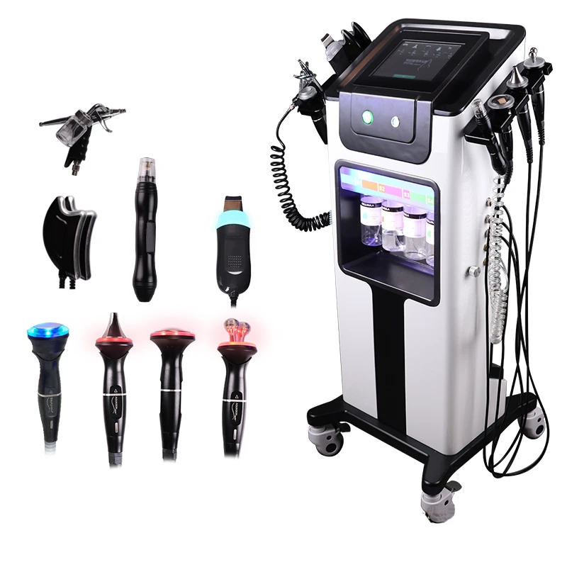 Hongtai Hydra Intraceuticals Oxygen Skin Water Inject Facial Oxygen Machine oxygen therapy facial machine