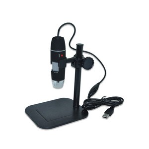 HOT S02 1-500X 0.3MP USB Digital Microscope Portable Electron Microscope with Measurement Software and Lifting Bracket