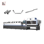 hot sale 1000watt 1500watt 5 axis high quality automatic supplier metal rectangle tube cutter cnc rotary laser cutting machine