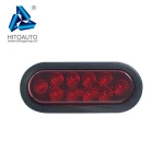 HOT Sale 12V Tow Trailer Led Light System 6 Oval Truck Rear Tail Light