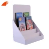 Hot Sale 3 Tier Cardboard Display Risers For Promotion CD Cardboard Counter Display