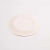 hot sale 9 Inch Biodegradable Recycled Sugarcane Plate Bamboo Paper Pulp Plate Compostable Packaging