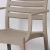 Import Hot sale Best price plastic restaurant chairs stacking chairs outdoor from China