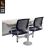 Import Hot Sale India Double Seats School Desk Chair Furniture For Classroom TC917-S from China