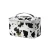 Import Hot Sale Multifunction Cute Cow Pattern Portable Ladies Travel Makeup Storage Waterproof PU Leather Cosmetic Bags from China