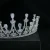 Import Hot sale Shinning Crystal Headpiece Women headpiece Hair accessories Gold Silver Princess Pageant tiara from China
