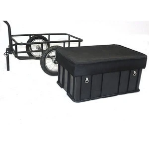 Hot sale steel detachable frame  bike cargo trailer