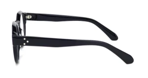 Hot Sale Unisex Designer Brand Classic Round Small Size Acetate Polarized Sunglasses 2024