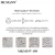 Import Hot Sale Wholesale 1440 Pcs/ Bag Gold Background White Clear And AB Color Nail Art Crystal Shining Flat Back Rhinestones from China