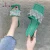 Import hot sale women PU slippers with rhinestone outdoor colorful low heel sandals for ladies from China