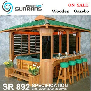 Hot sale wooden gazebo from china supplier