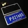 Hot Sales High Quality Standard US & Canada Customised Plastic/Stainless steel/Zinc Alloy Vehicle License Plate Frame/Holder