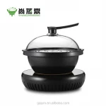 Hot selling Chinese electric ceramic steamer pot steam cooker