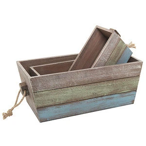 Household Fancy cheap wooden fruit crates for sale