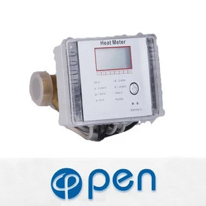 Household water meter ultrasonic heat meter with M-bus
