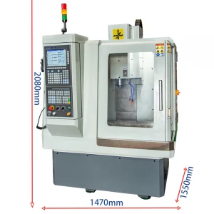 HUISN XH7121 High Quality Metal CNC Milling Machine Turning Machine with Available Tools Can be 4 Axis