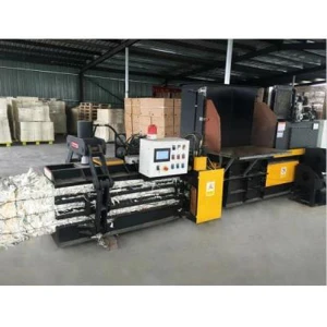 Hydraulic horizontal automatic cardboard waste paper compactor machine baler