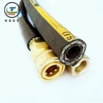 Hydraulic Hose Assembly with Fitting, Rubber Hose