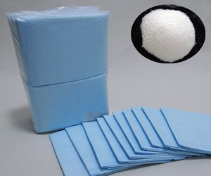 Hygiene grade gel absorbent chemical SAP Sodium polyacrylate For Nursing Pad