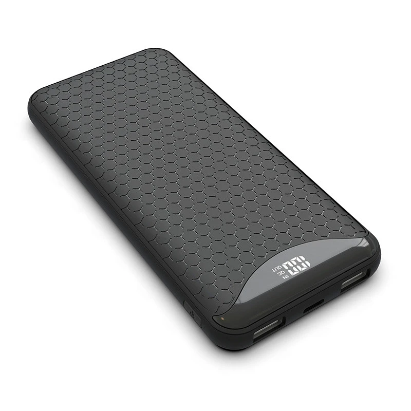 IBD Power Bank 10000mAh High Capacity Power Source Fast Charge Power Banks Li Battery Safe With Cable