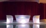 Illuminated armchair led illuminated furniture/led illuminated sofa and table