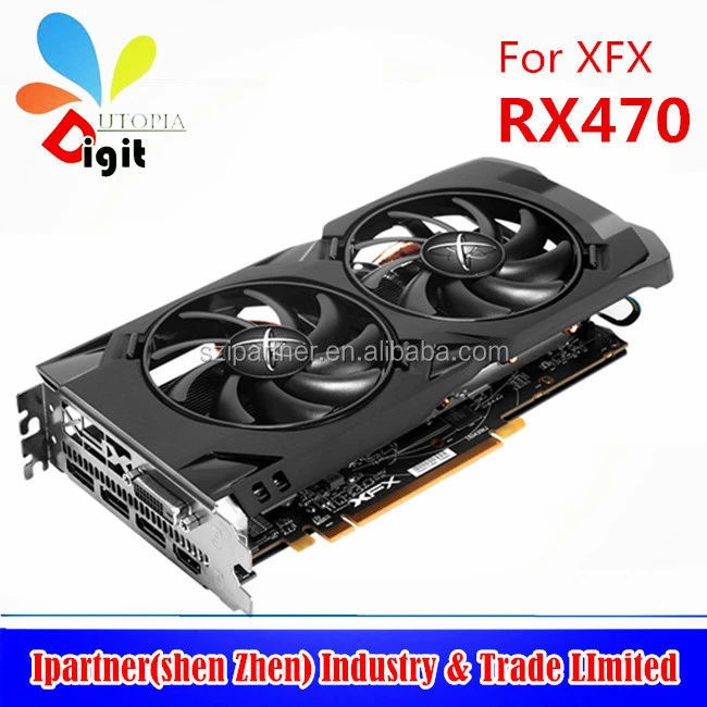 In stock xfx rx 470 4gb 8gb graphics card fast delivery