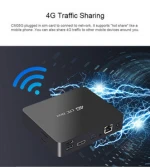 Indian Channels High quality Amlogic S905X Smart TV Box 4G Dual Wifi set top box
