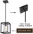 Import Indoor E26 E27 kitchen quality metal shade single modern mini black industrial glass pendant light from China