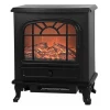 indoor freestanding classic flame effect cheap electric fireplace