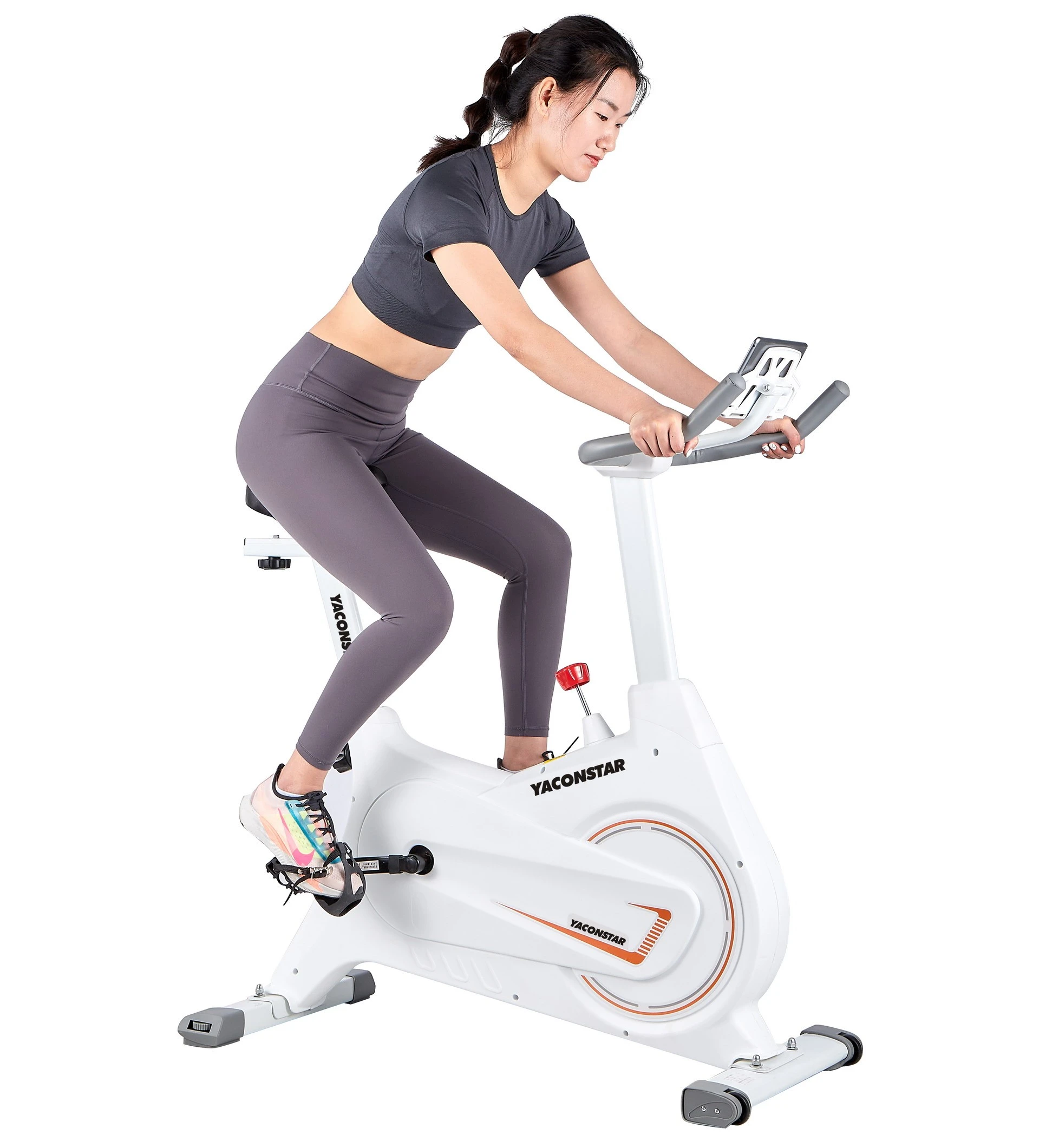 Indoor Stationary Spin Bikes Cardio Fitness Magnetic Resistance Cheap Exercise Spinning Bike With Scree For Gym Sale